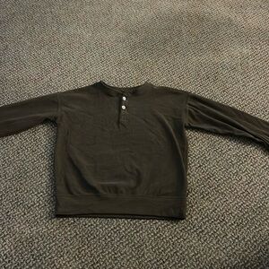 Abercrombie Kids Thick Brown Henley